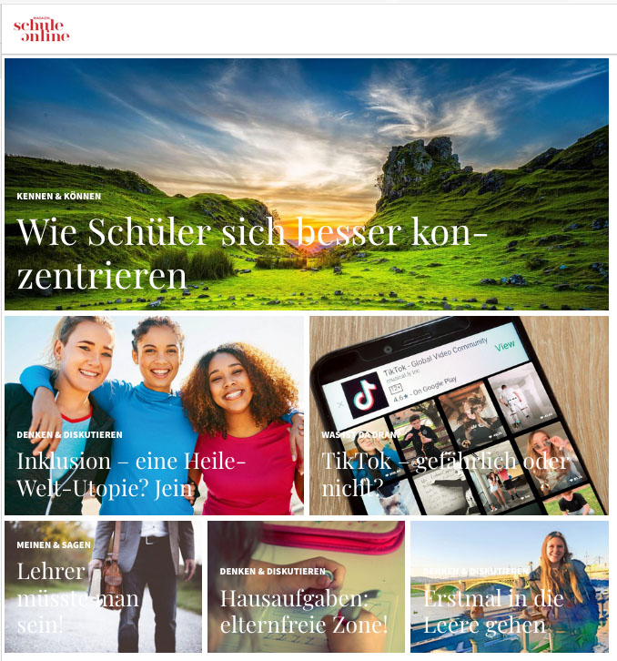 Online-Magazin SCHULE – Woerterwelt
